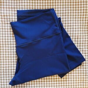 lululemon wunder train navy blue leggings